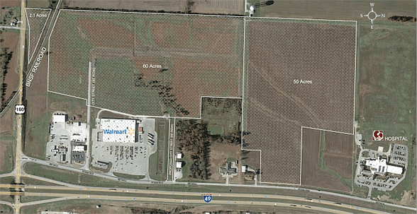 Lamar Missouri Johnson Industrial Park Aerial View